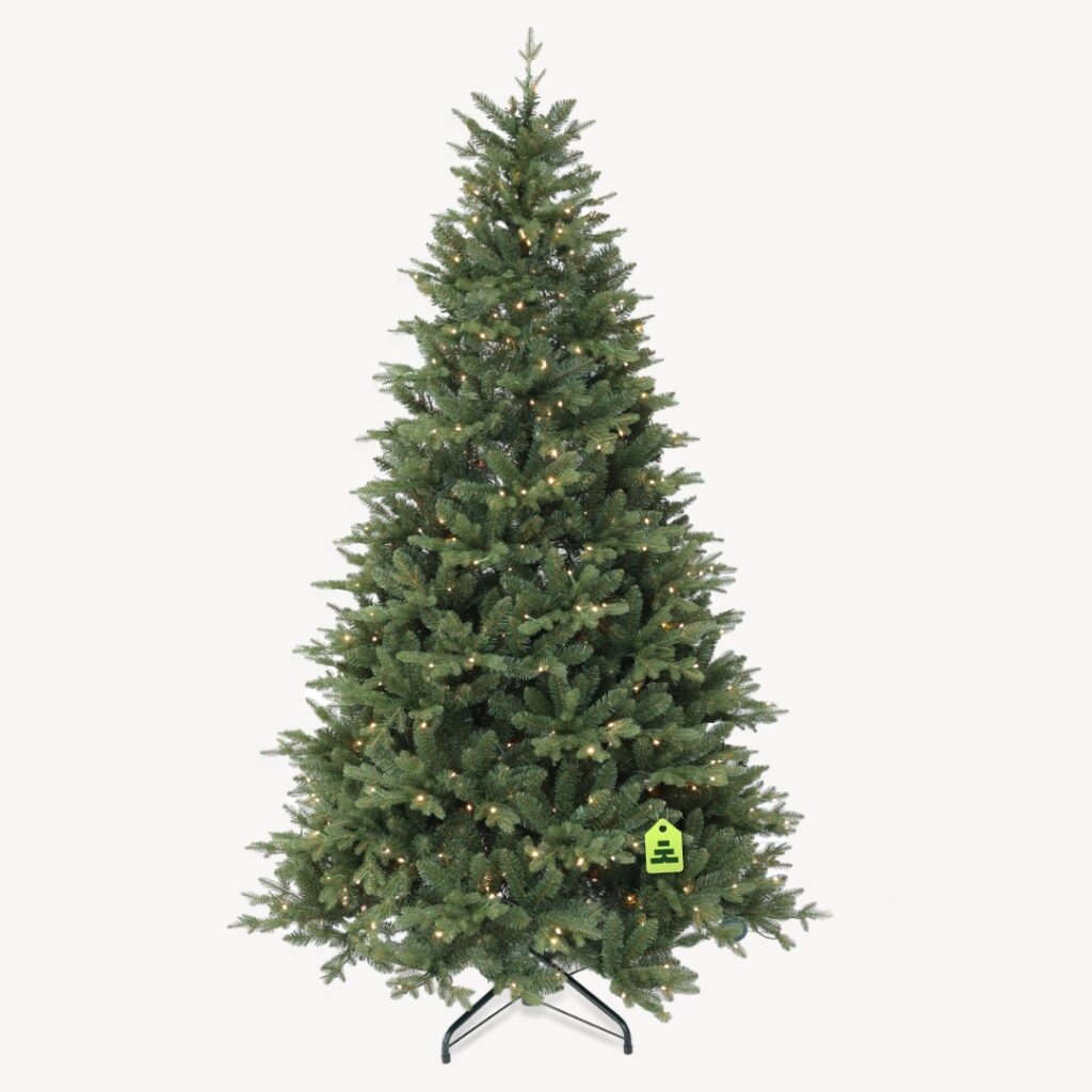 Smrk Přírodní 270 LED 150 cm