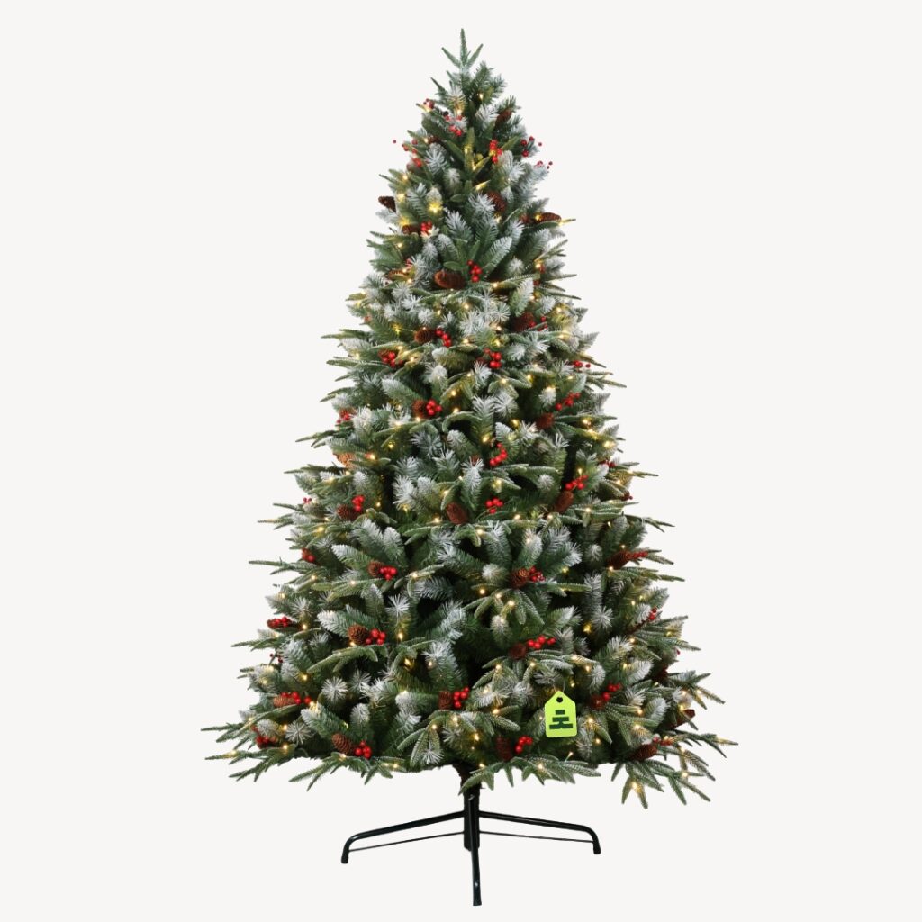 Smrk Zasněžený 510 LED 210 cm