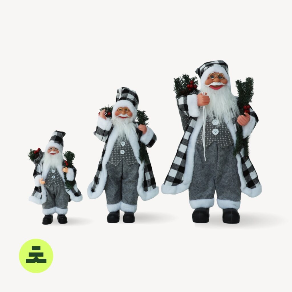 Santa Claus Gold 45 cm