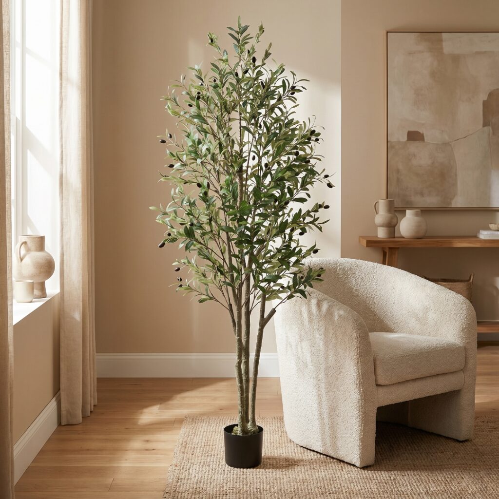 Umělý Olivovník  Hnědý 120 cm - produktová galerie